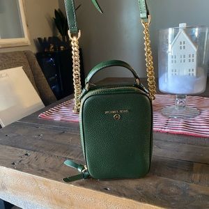 Michael Kors cross body accessory purse